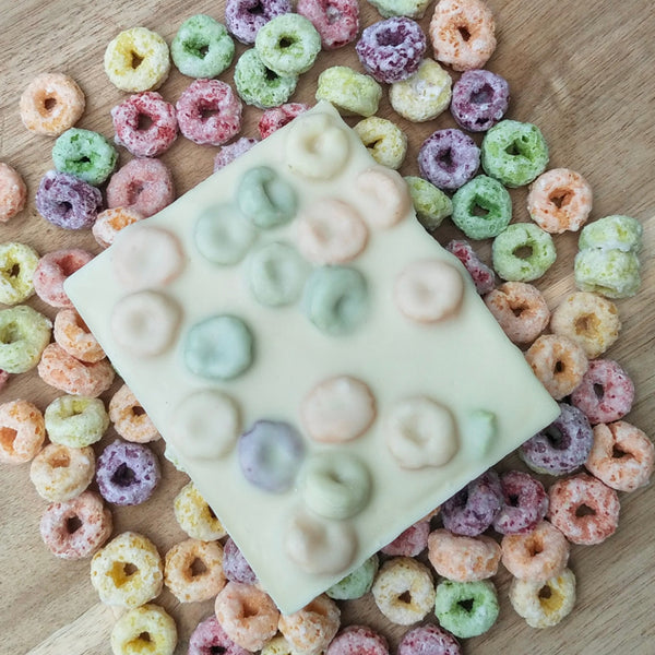 Froot Loops in White Chocolate