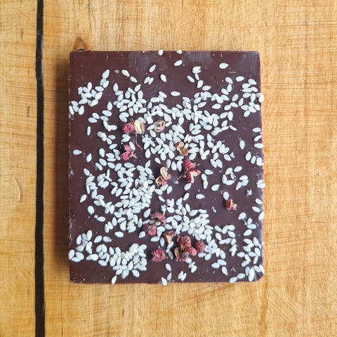 Szechwan Pepper, Seasame and Sea Salt.