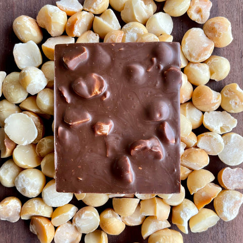 Milk Chocolate Macadamia Rough